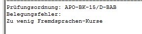 Ergebnisse der &quot;algorithmischen Markierens&quot;