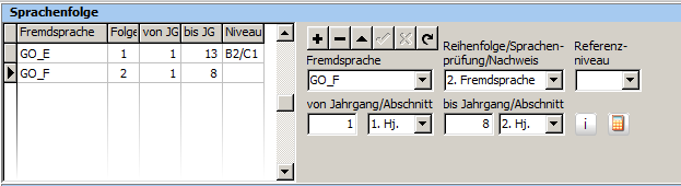 Laufbahninfo, Fremdsprachen, Französisch