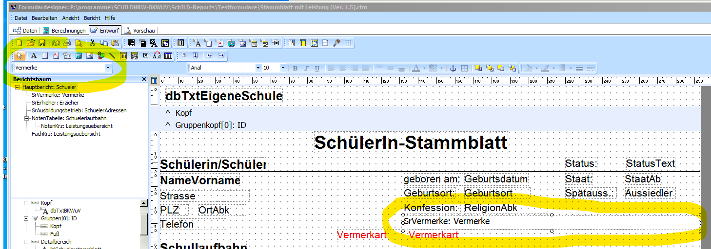 Screenshot 'Vermerke' - DQ Vermerke in Sr.png