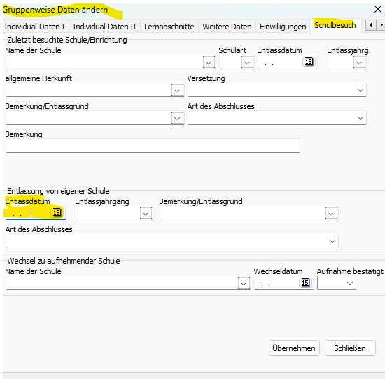 gruppenproz entlassdatum setzen.png