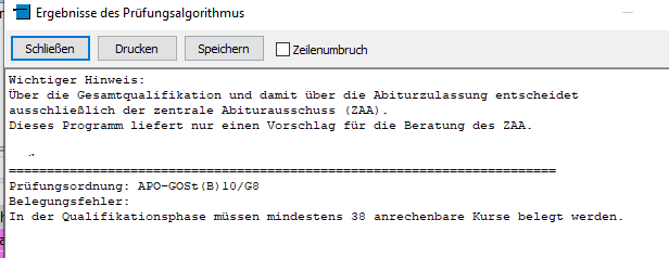 Anrechenbare Kurse _Fehler Zulassung.png