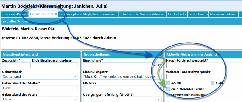 Datei:SchILD Tutorials GS Floskelzeugnisse ZieldifferentesLernen.png