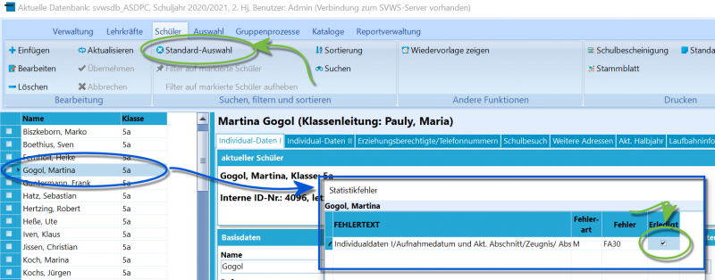 Datei:SchILD Verwaltung Statistik Gesamtprüfung Auswahl FehlerBearbeiten.png