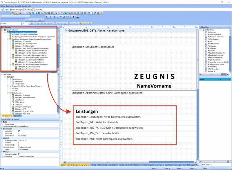 Datei:SchILD Report Zeugnisse 0.png