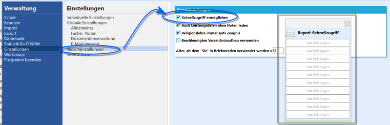 Datei:SchILD Einstellungen GlobaleEinstellungen Schnellzugriff.png